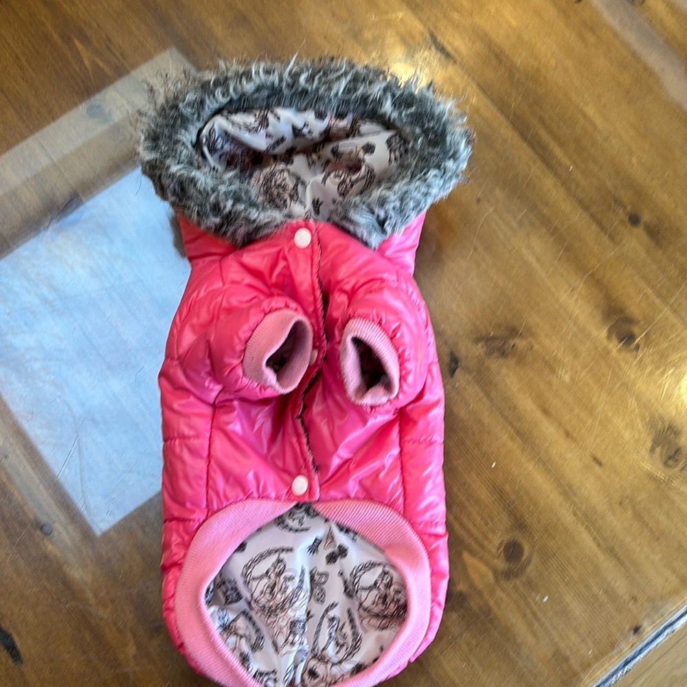 Slick Pink Doggie Puffer